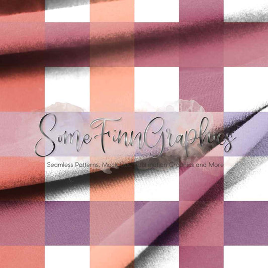 Valentines Plaid Seamless Designs