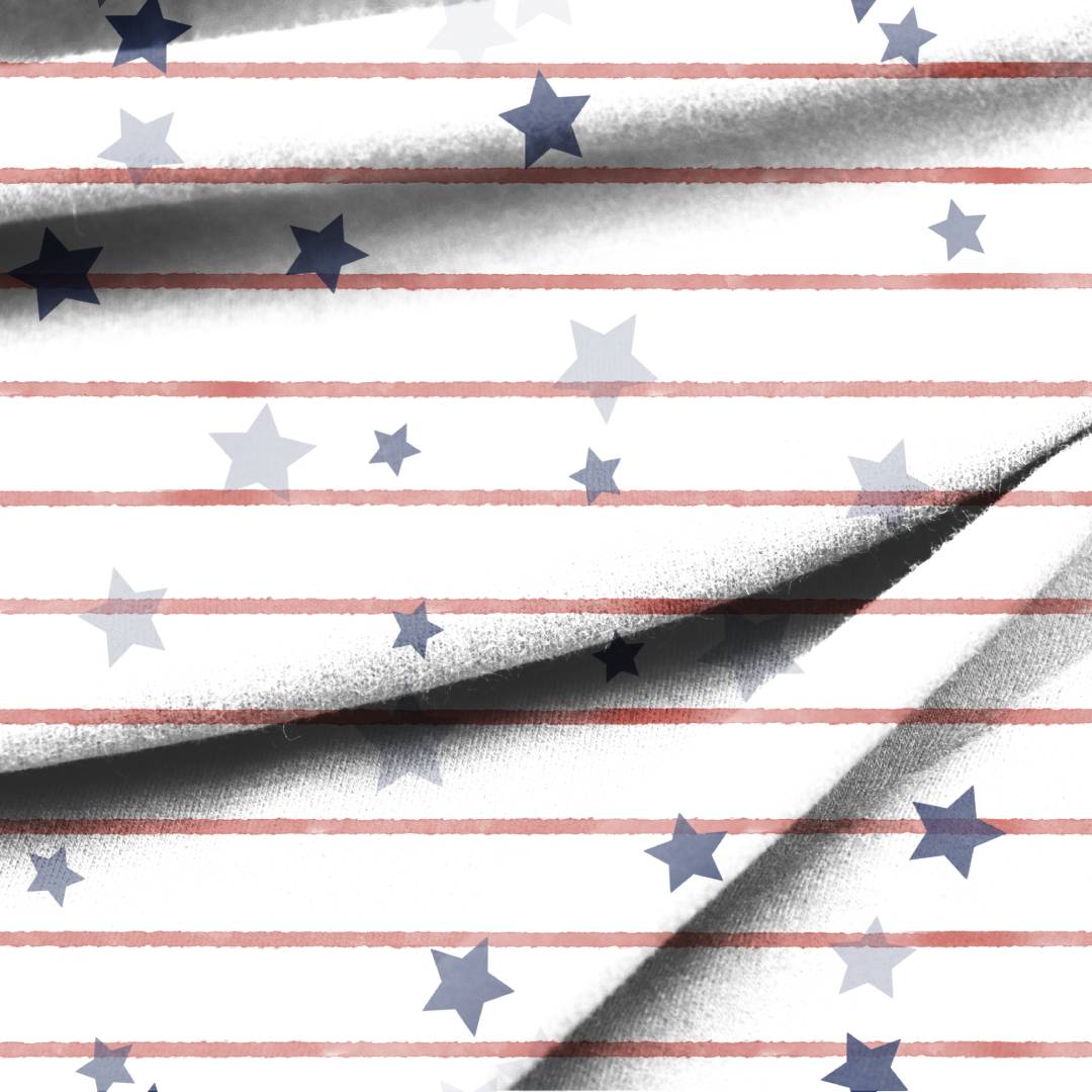 Independence Day Stars and Stripes Seamless Design
