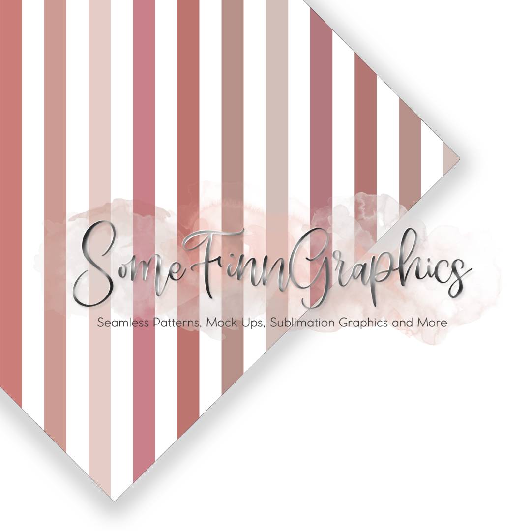 Pink Stripe Seamless Digital Paper