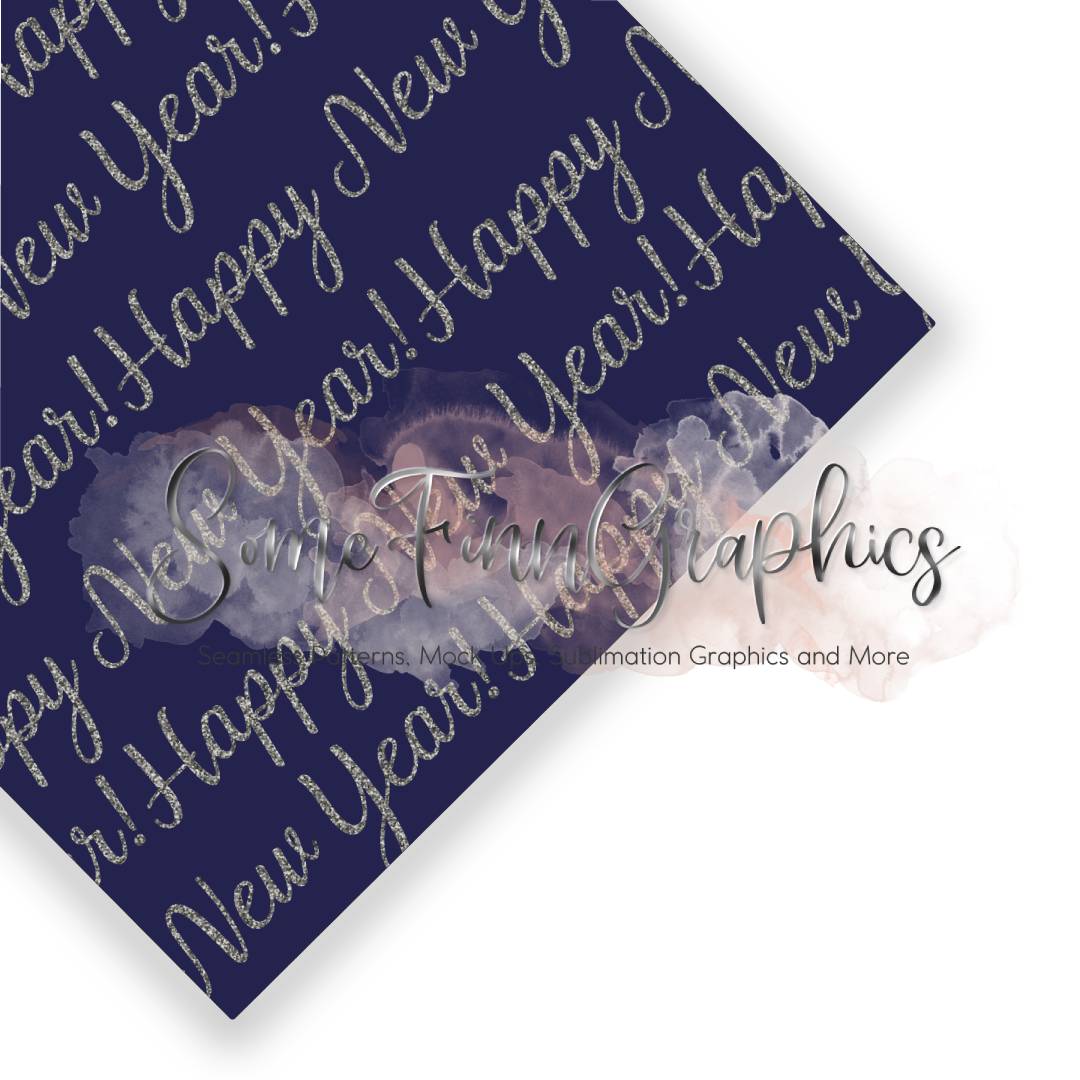 New Years Seamless Design