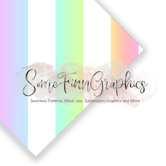 Pastel Stripe Seamless Digital Paper