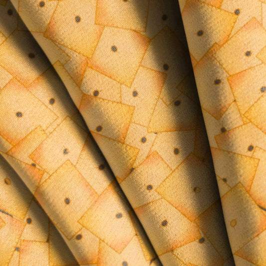 Cheese Crackers Seamless Design