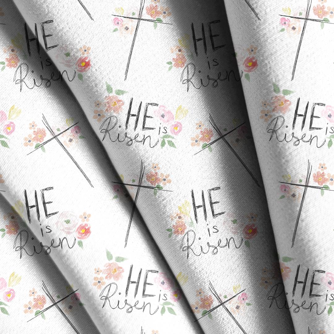 He is Risen Easter Jesus Seamless Design