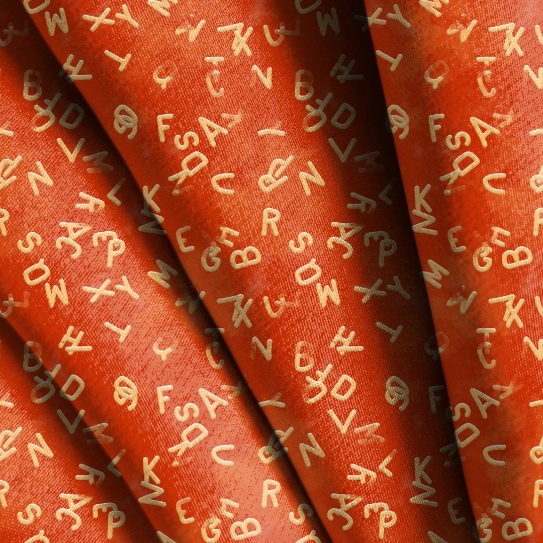 Alphabet Soup Seamless