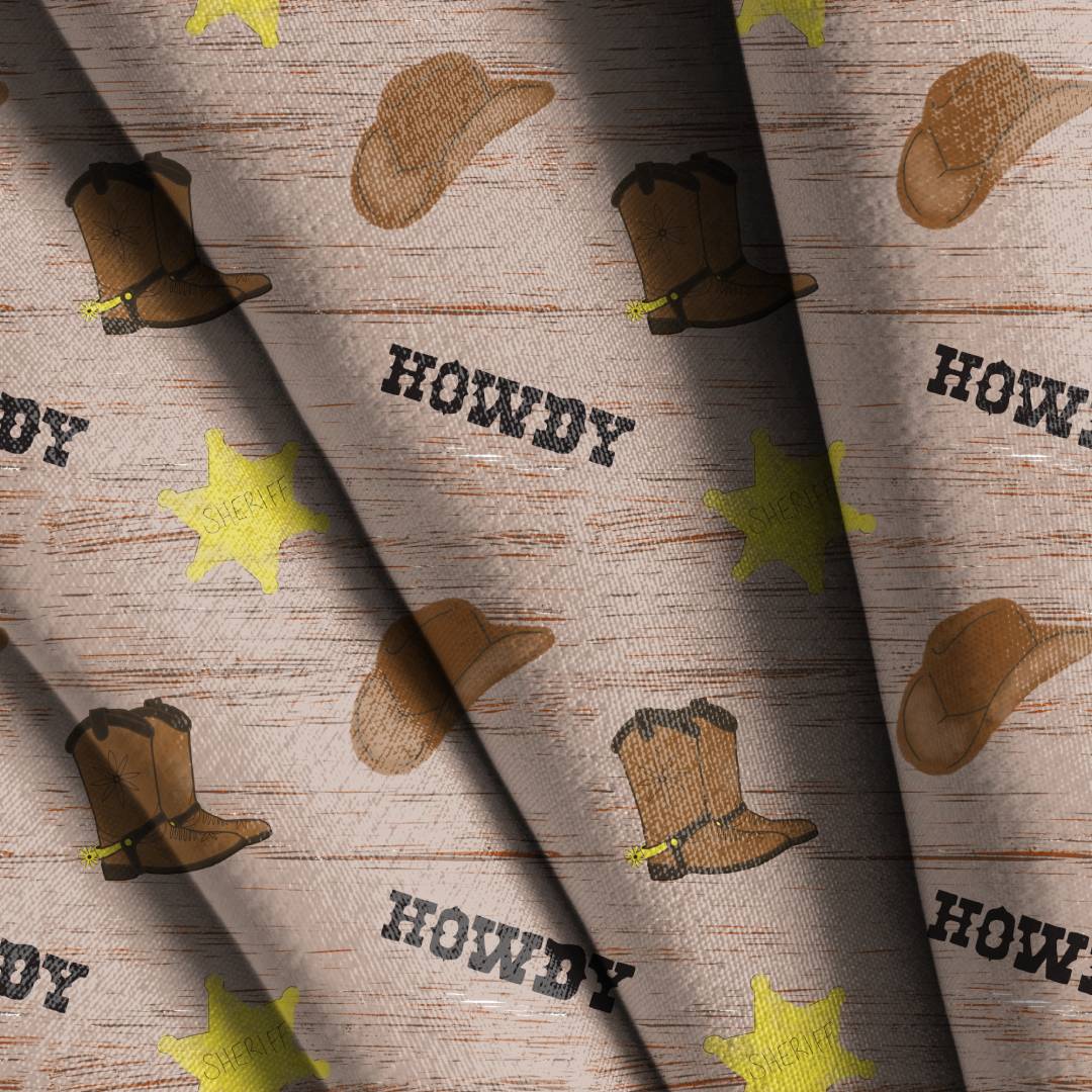 Cowboy Seamless Design