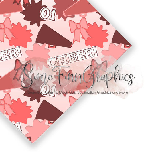 Cheerleader Seamless Design
