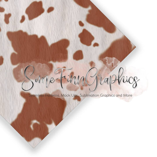 Cowhide Seamless Digital Design