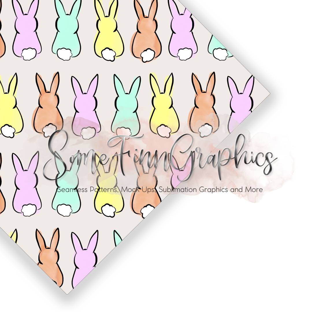 Bunny Tail Seamless Design