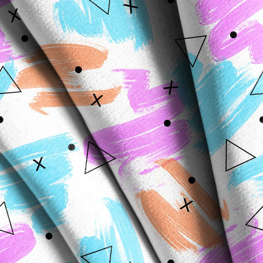 90's Summer Paint Strokes Seamless