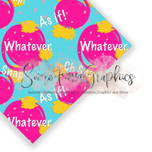 AS IF 90s Abstract Seamless