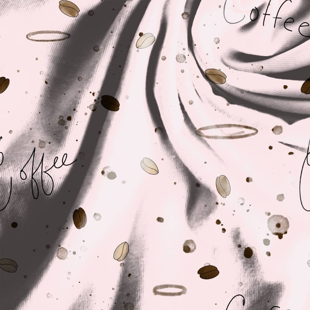 Coffee Seamless Digital Design