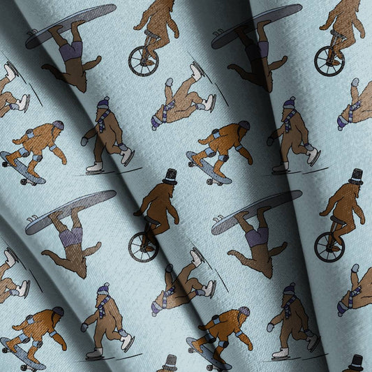 Big Foot Outdoor Activities Seamless Design