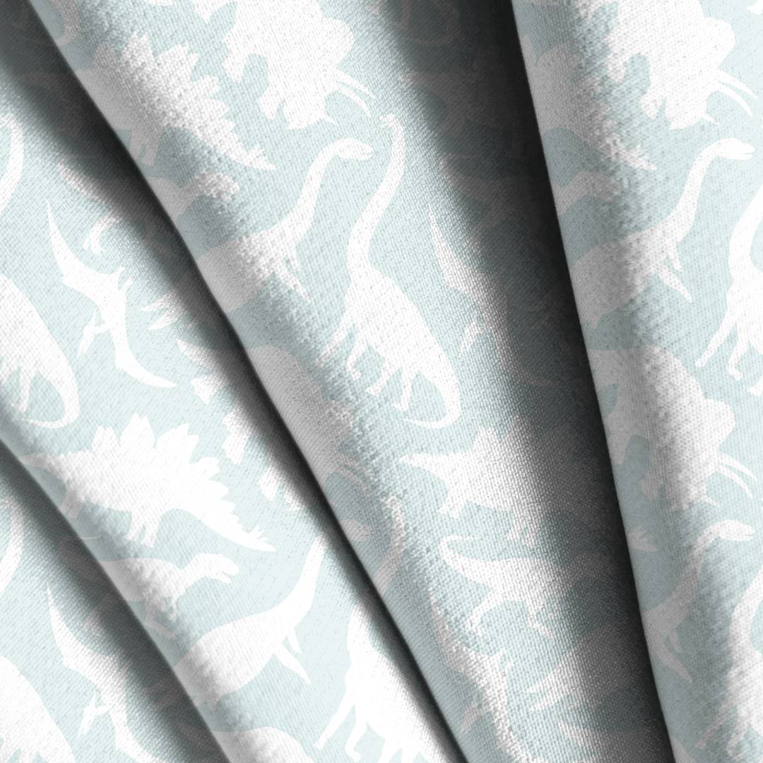 Dinosaur Light Silhouette Seamless Design