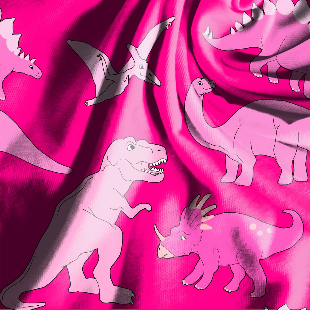 Dinosaur Colorful Seamless Design
