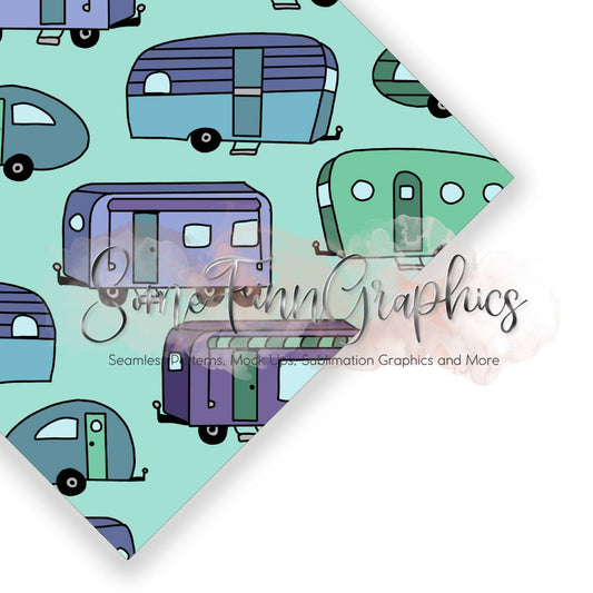 Camper Seamless Design