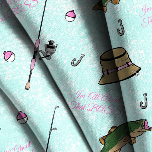 All About That Bass Fishing Seamless