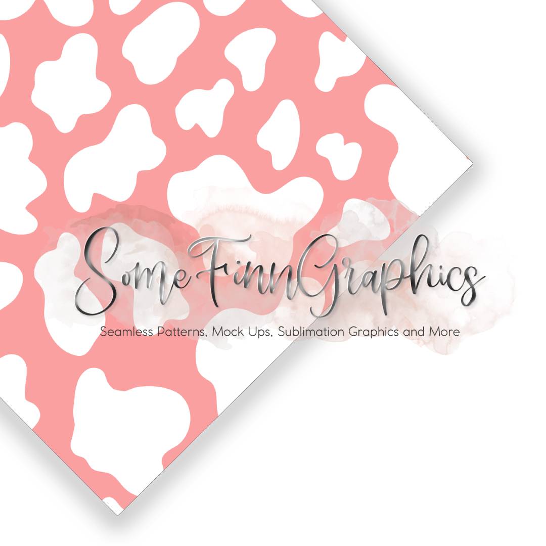 Cow Print Seamless Digital Design