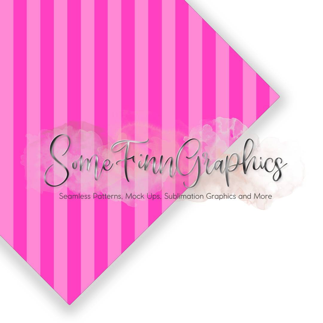 Pink Stripe Seamless Digital Paper