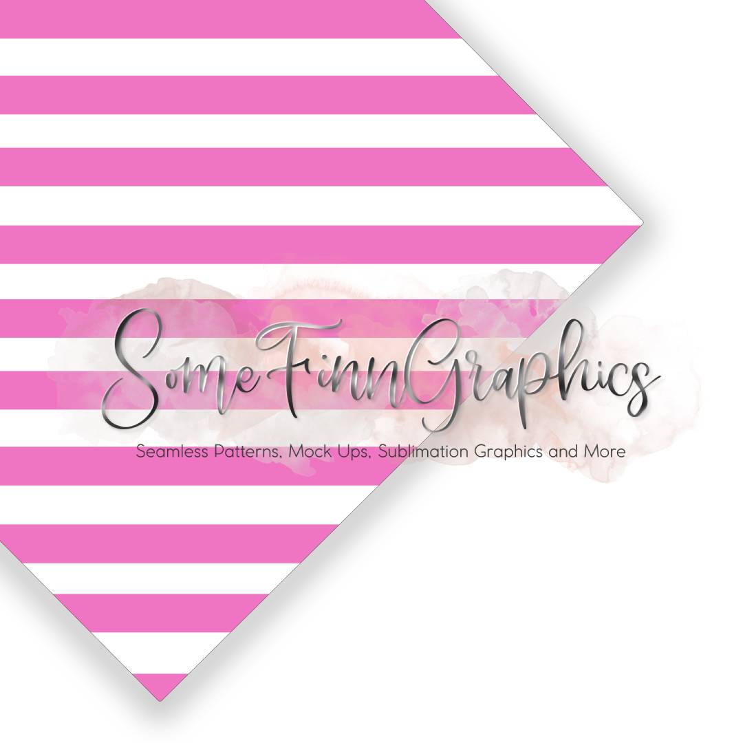 Pink Stripe Seamless Digital Paper