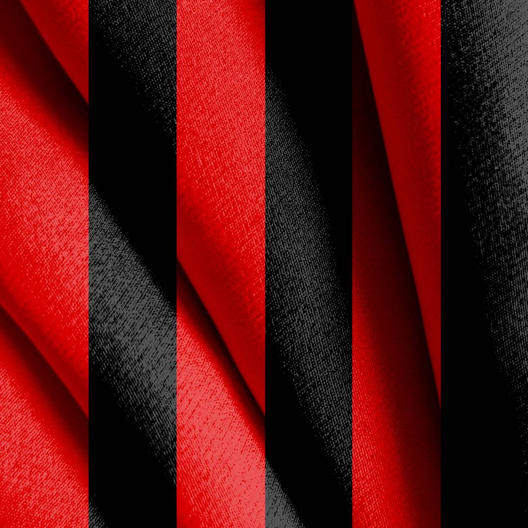 Red and Black Stripes Seamless Design