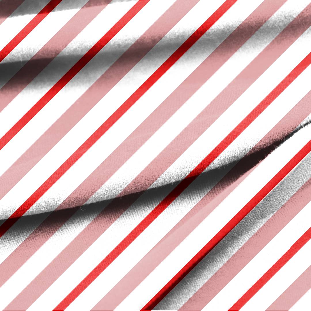 Candy Cane Stripes Seamless Design