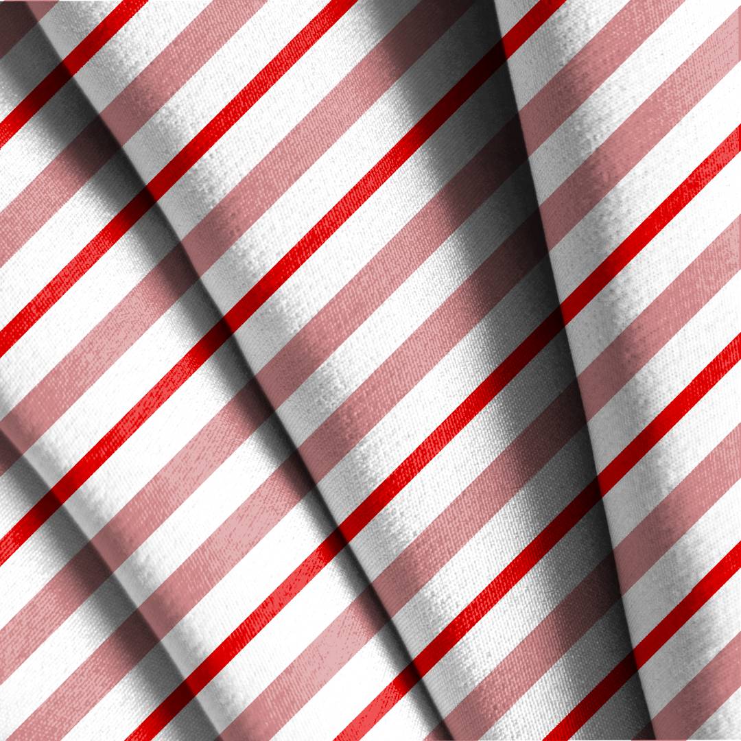 Candy Cane Stripes Seamless Design