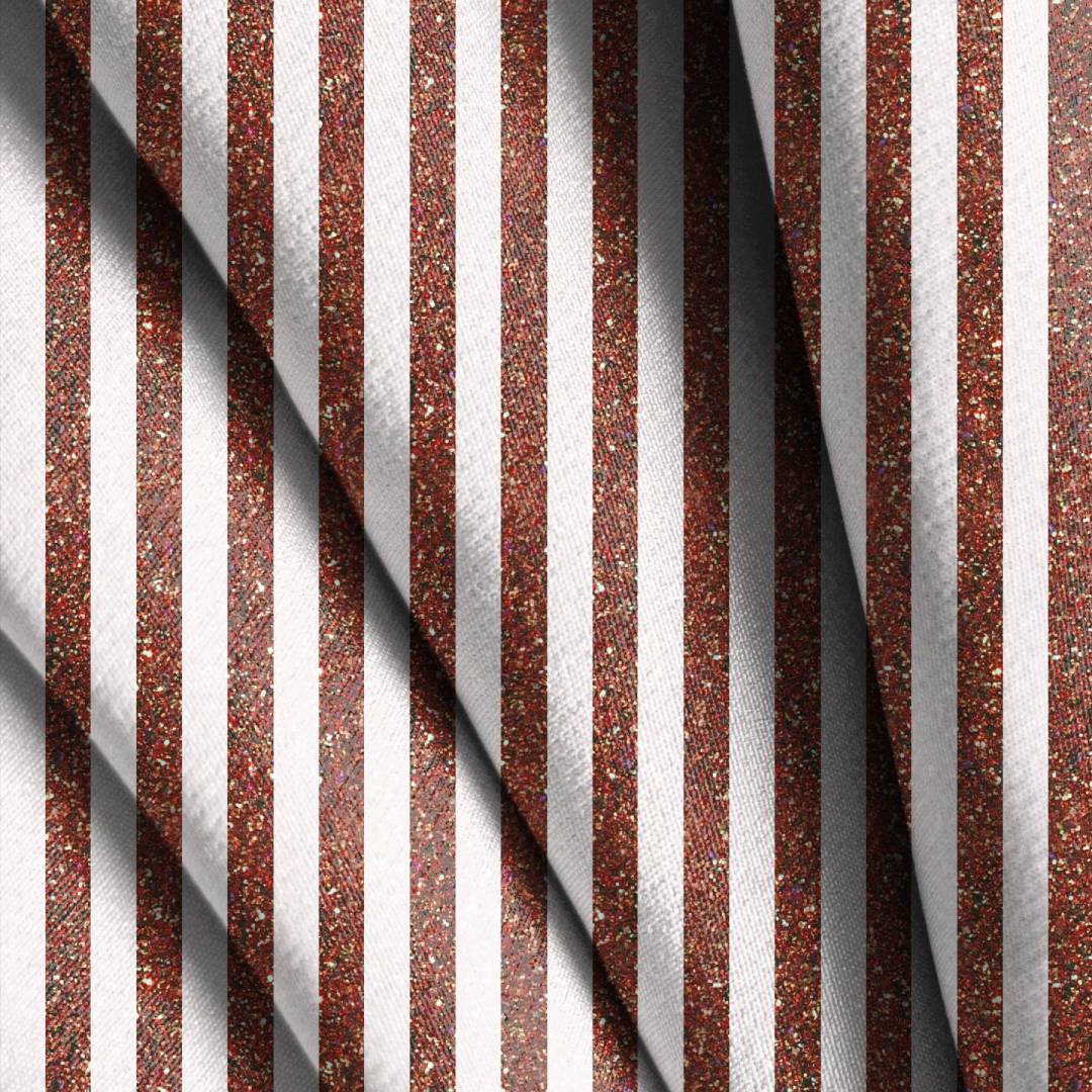 Glitter Stripes Seamless Design