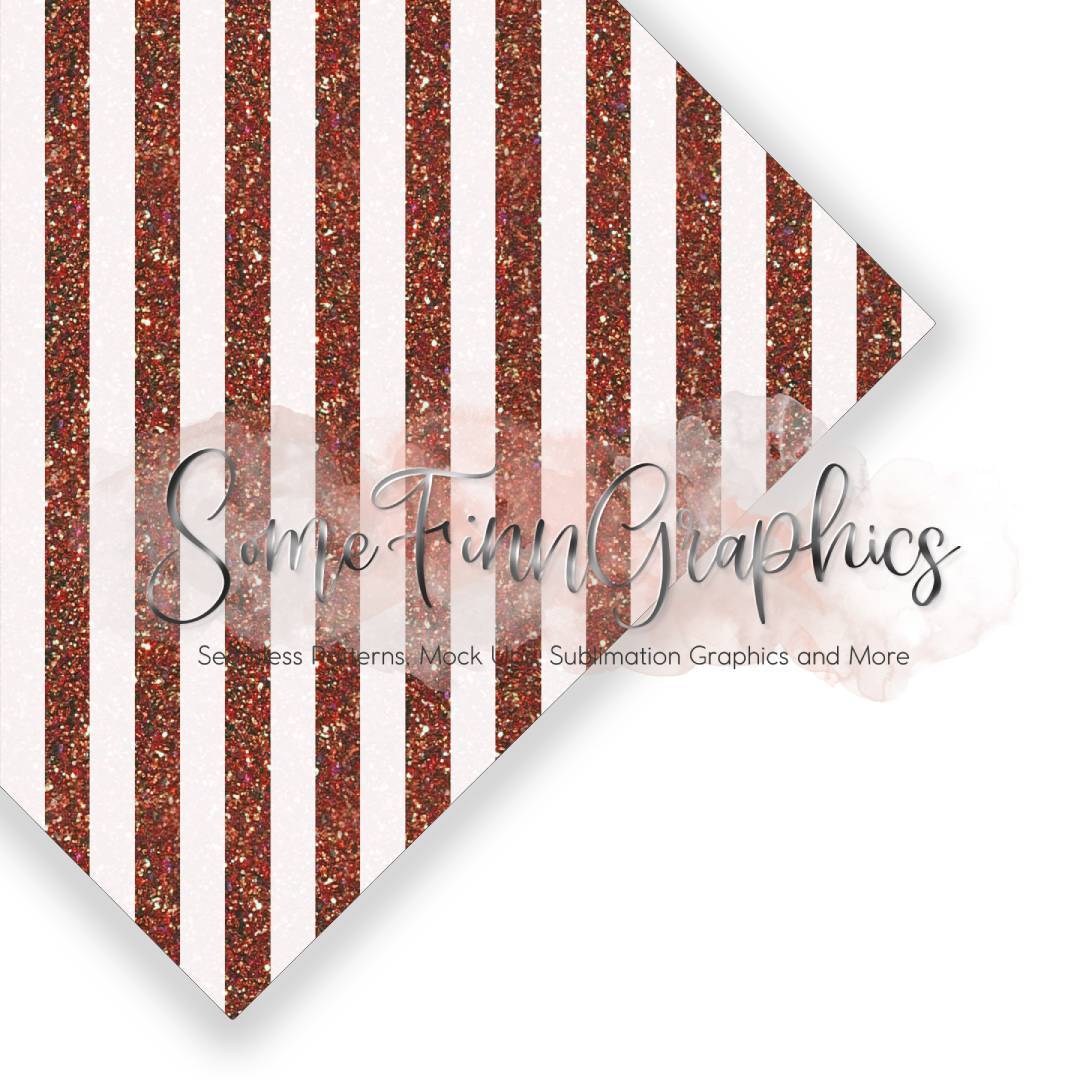 Glitter Stripes Seamless Design
