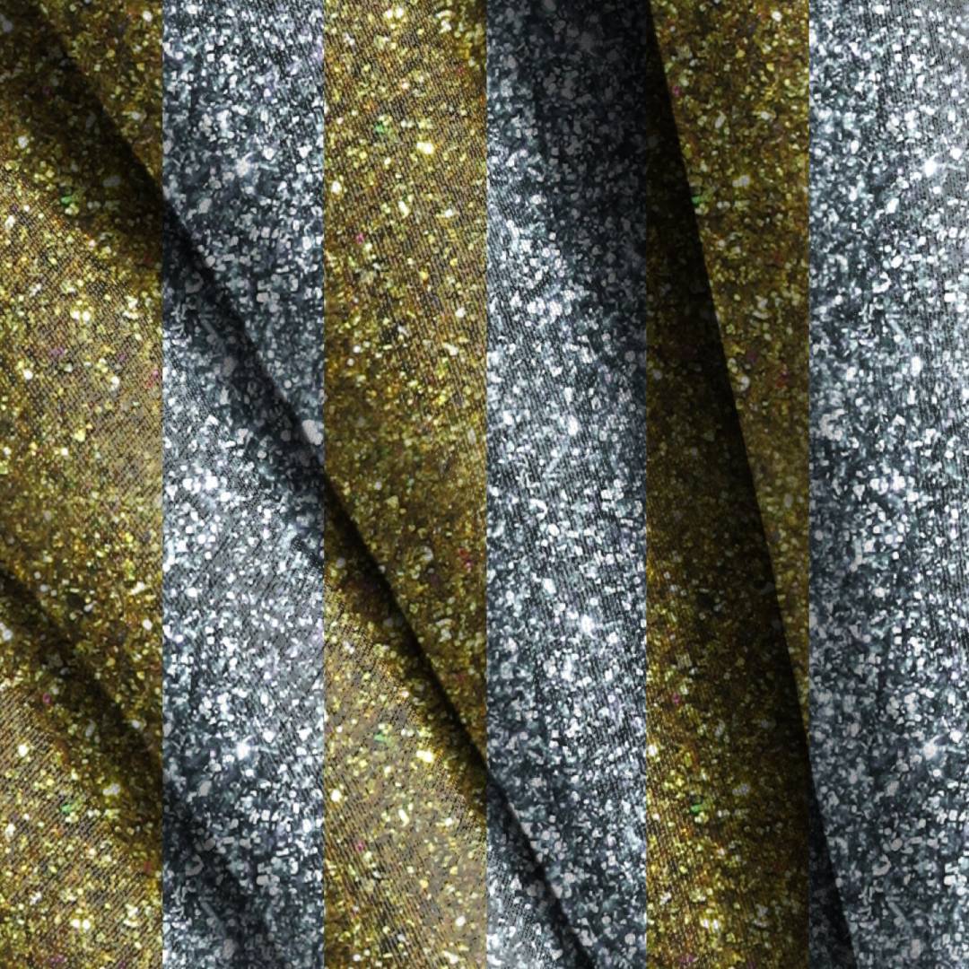 Glitter Stripes Seamless Design