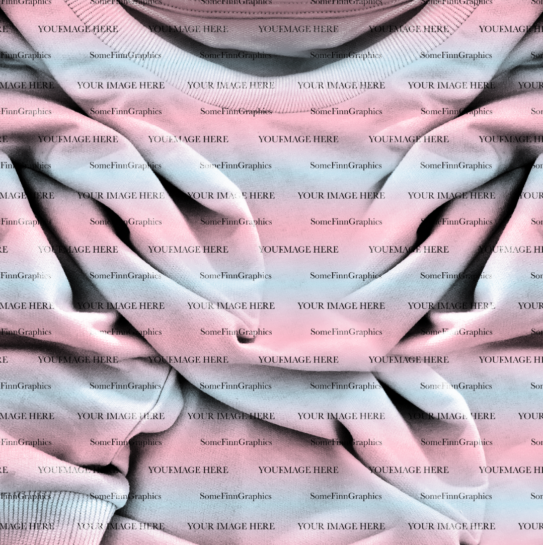 Realistic Sweatshirt Close Up Mock Up