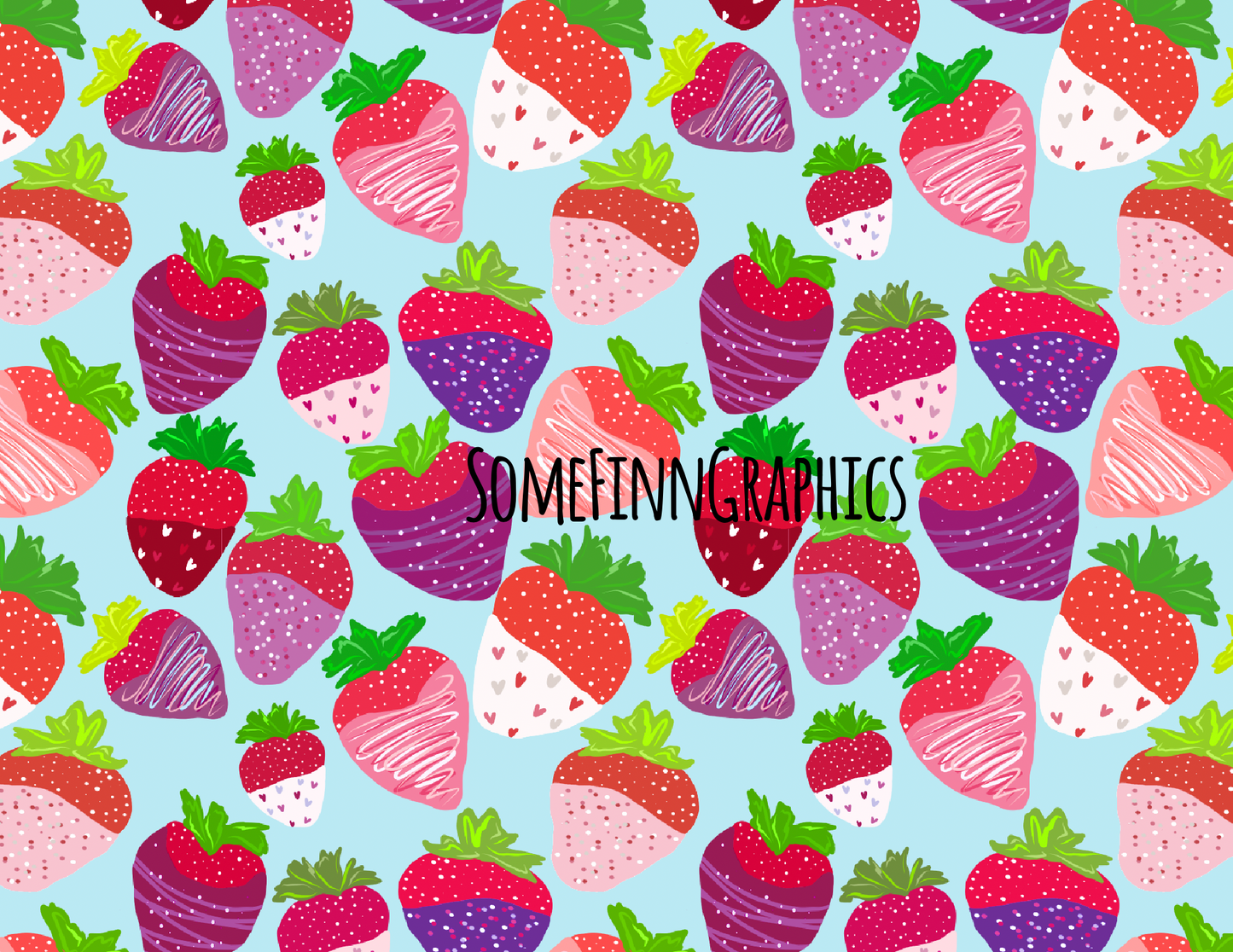 Chocolate Strawberry Seamless