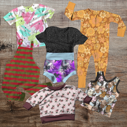 Realistic Capsule Outfits Mock Up