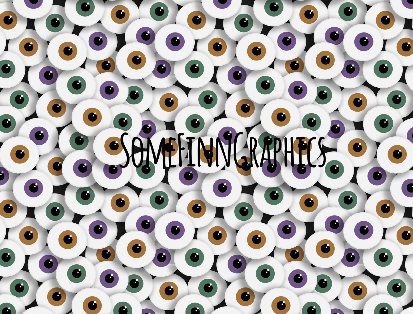 Eyeballs Seamless Design