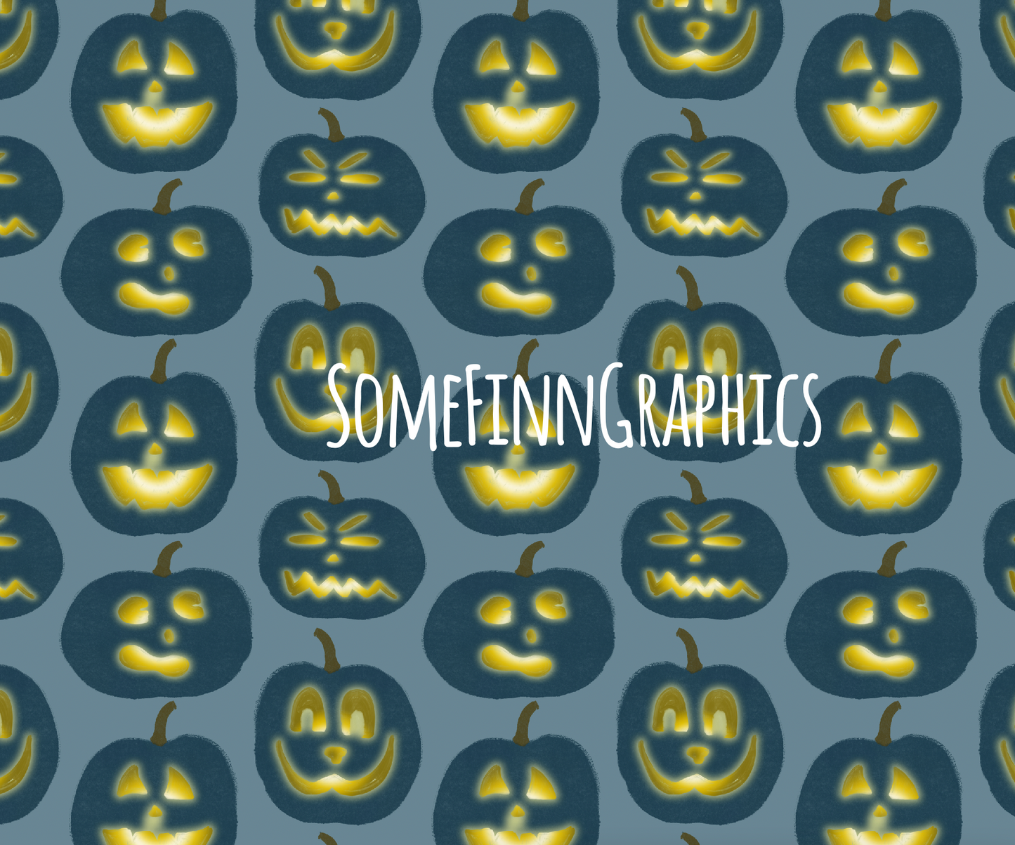 Jack O' Lanterns Seamless Design