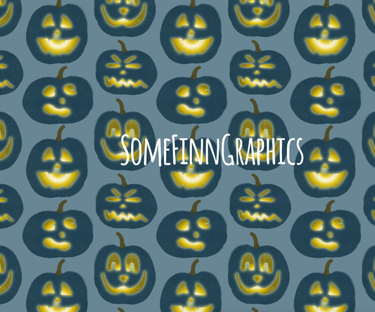 Jack O' Lanterns Seamless Design