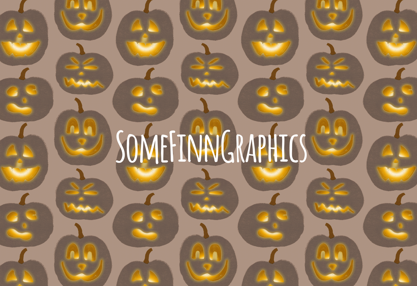 Jack O' Lanterns Seamless Design