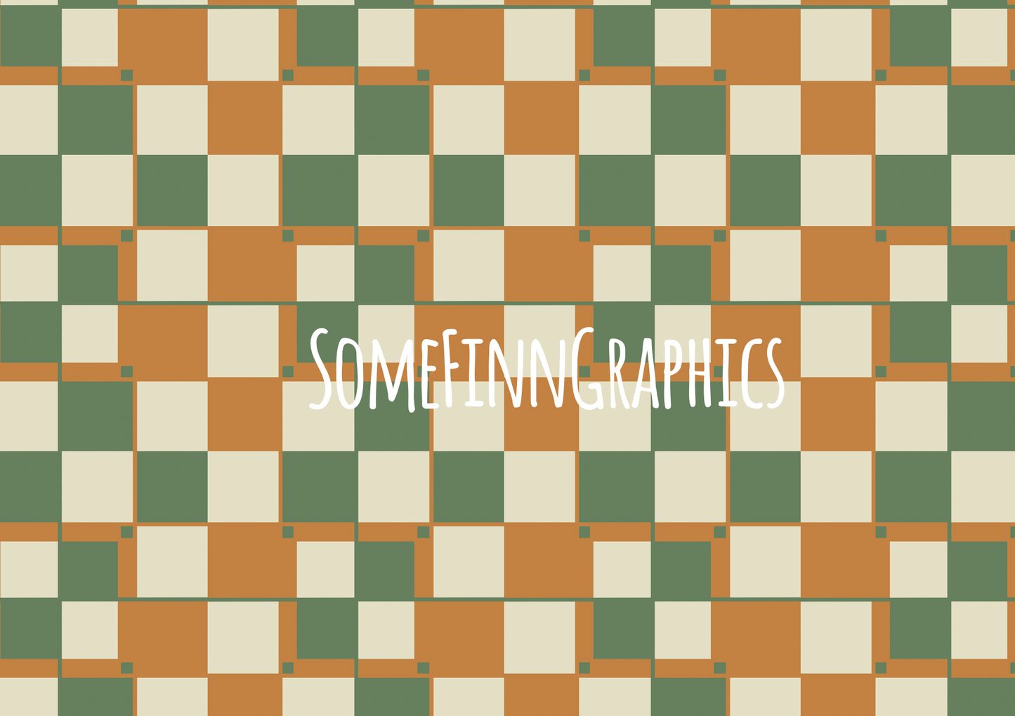 Autumn Retro Plaid Seamless