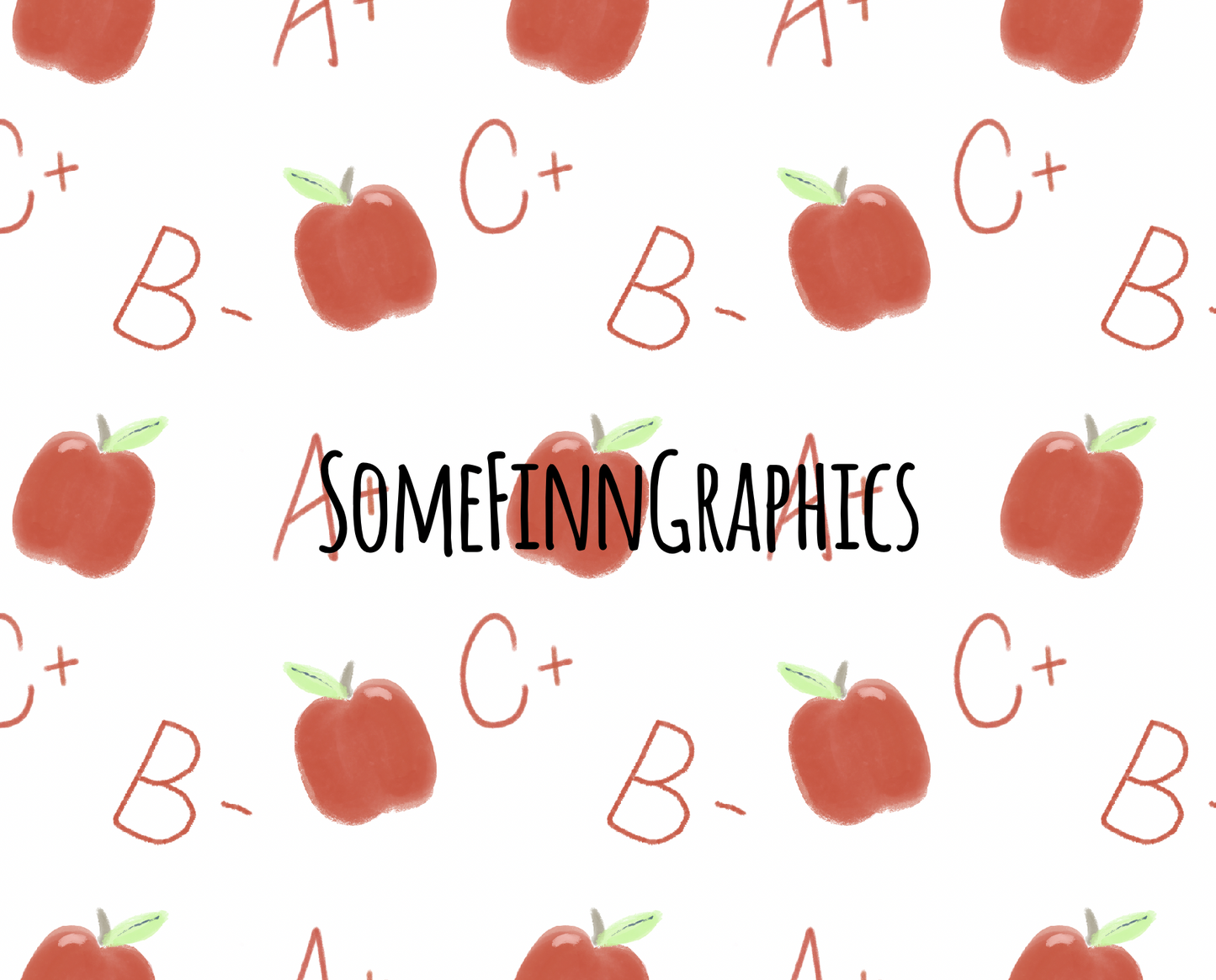 Teacher Apple Seamless