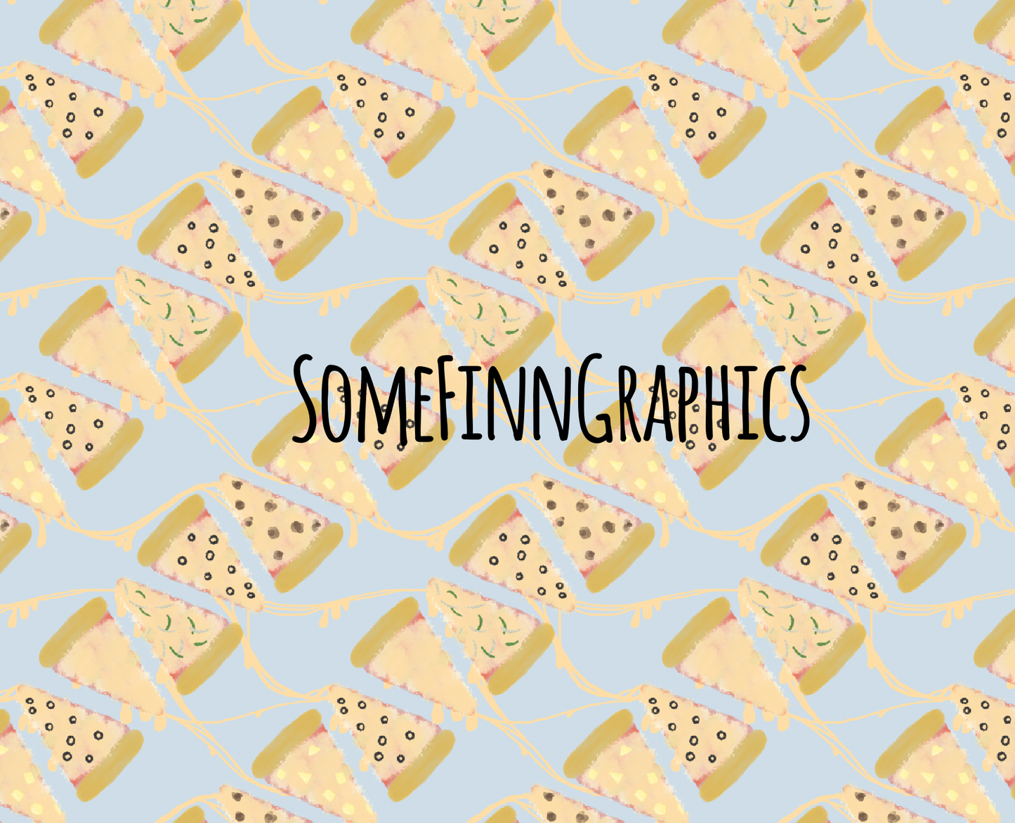 Pizza Seamless Design