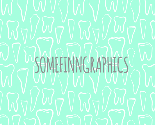 Teeth Seamless Design