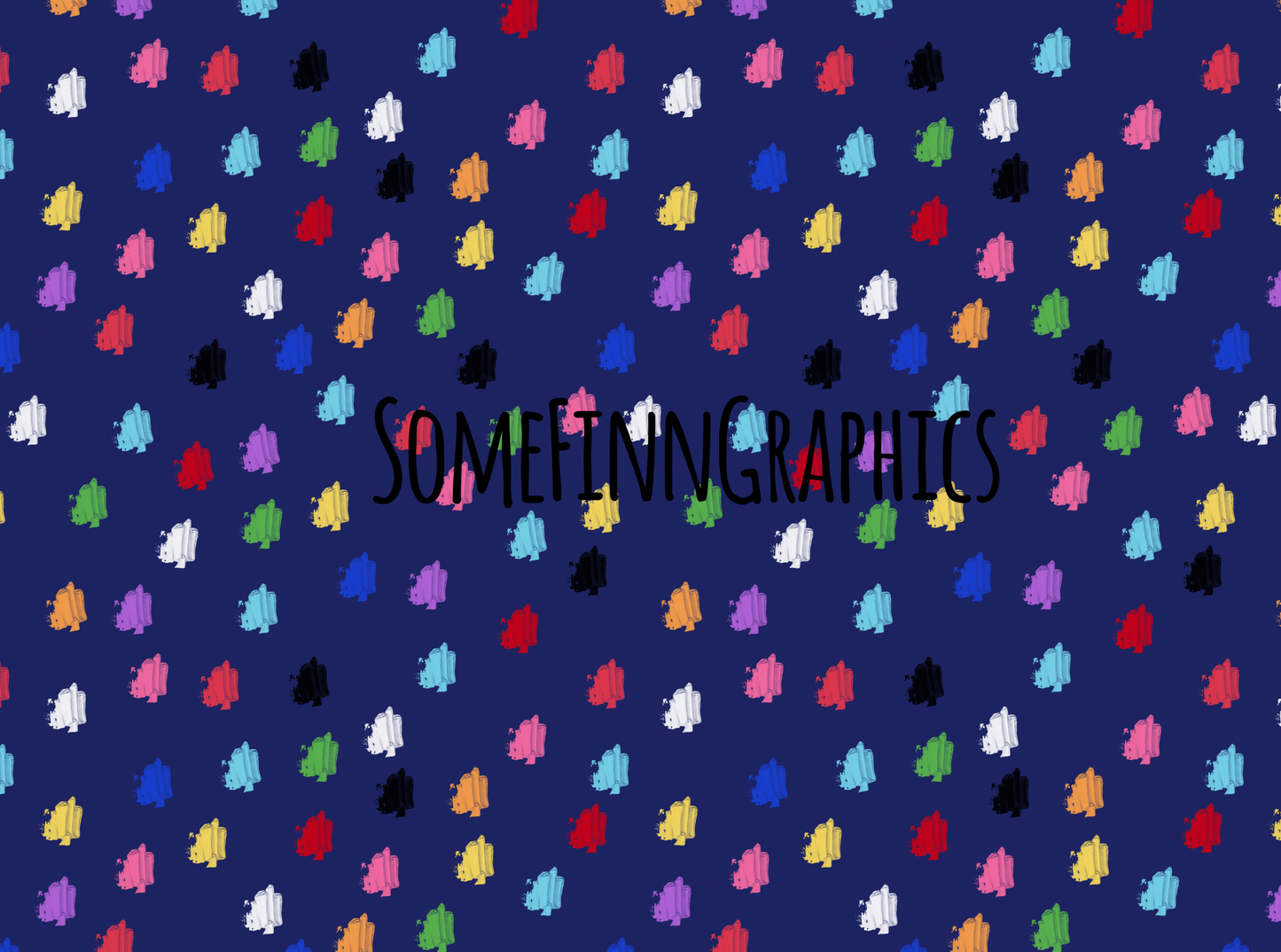 Playful Dots Seamless Design