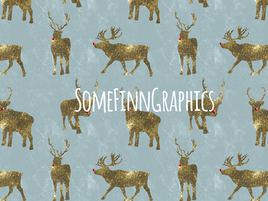 Reindeer Seamless Design
