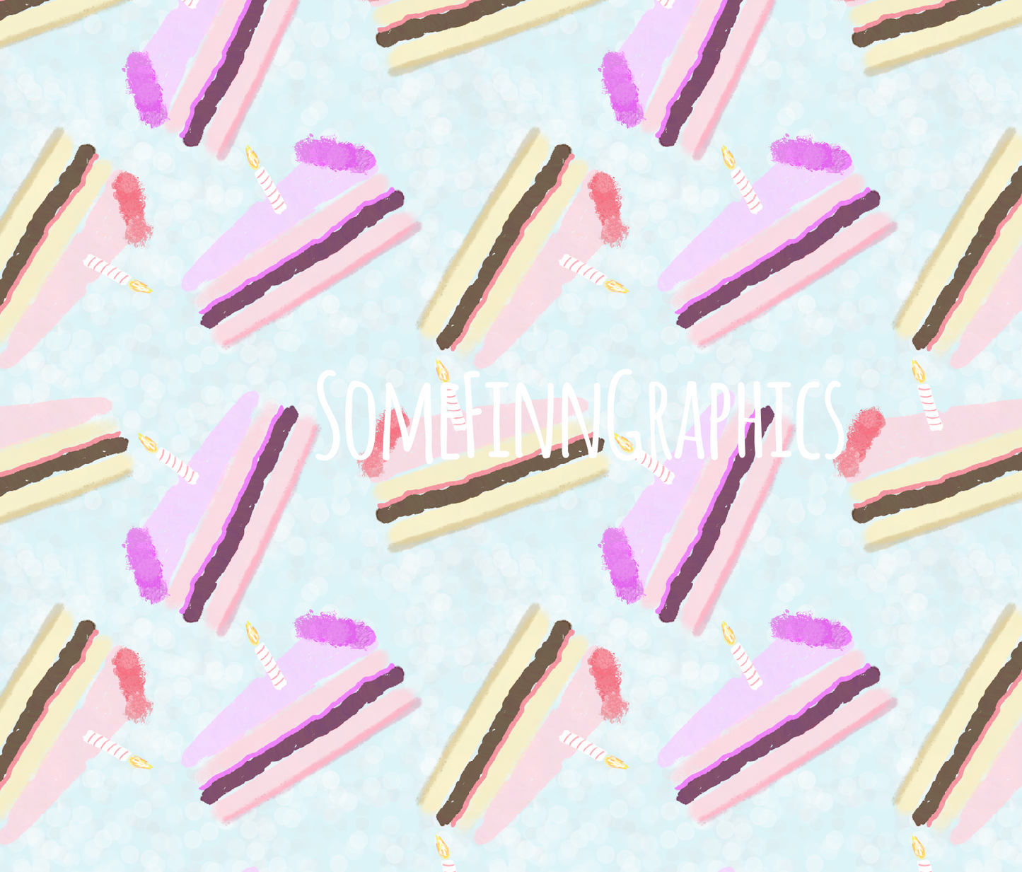 Cake Seamless Design