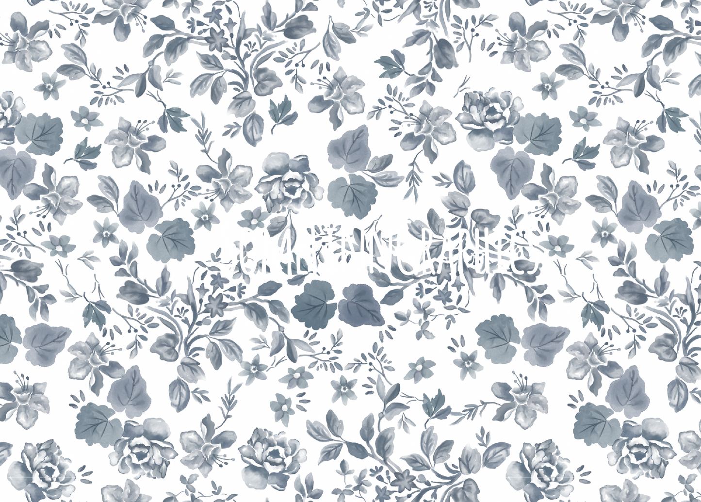 Watercolor Vintage Floral Seamless