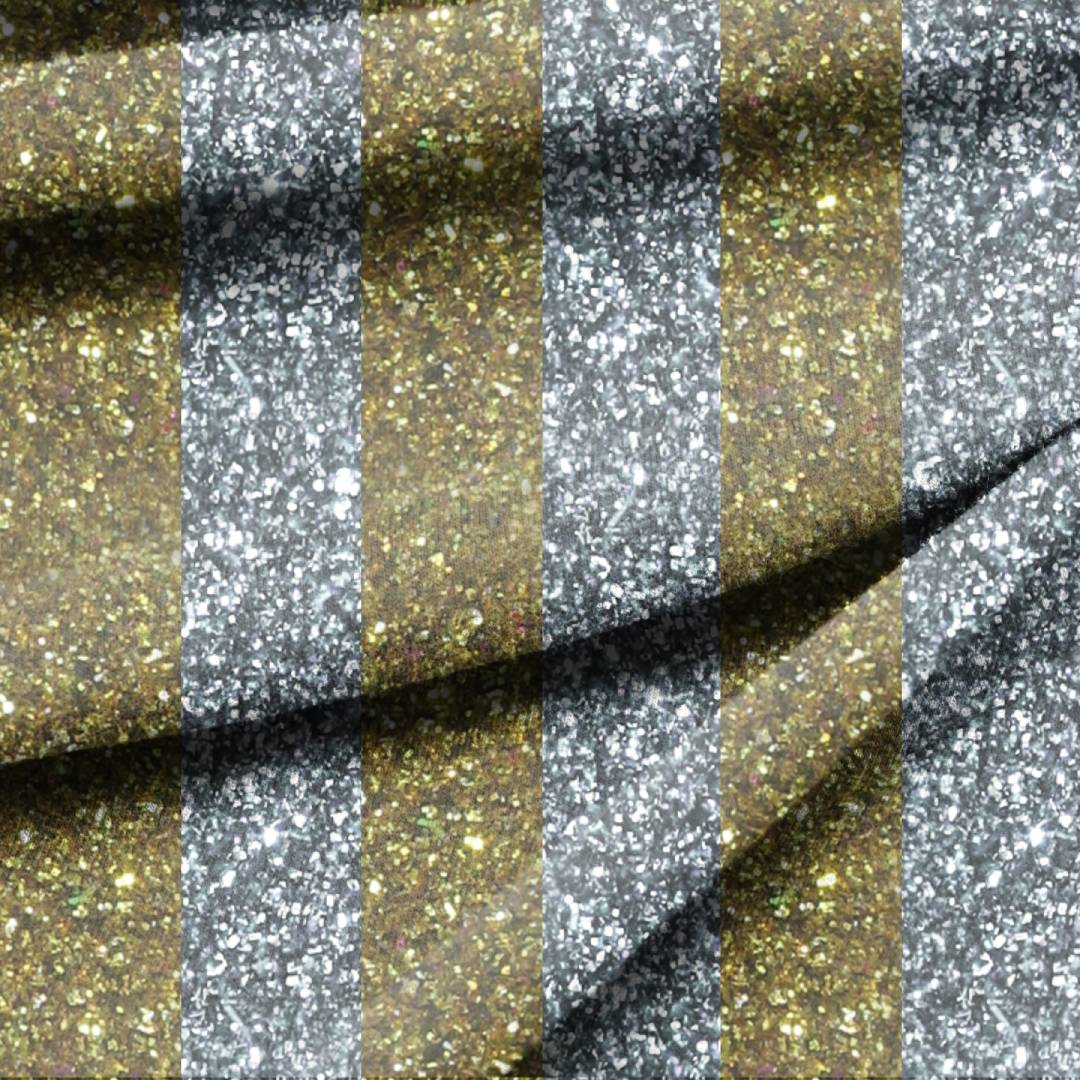 Glitter Stripes Seamless Design