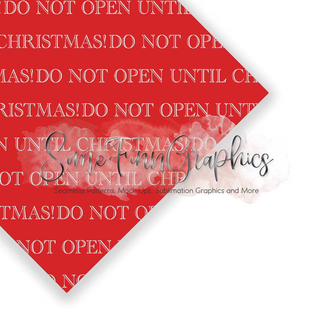 Christmas Wrapping Paper Seamless Design