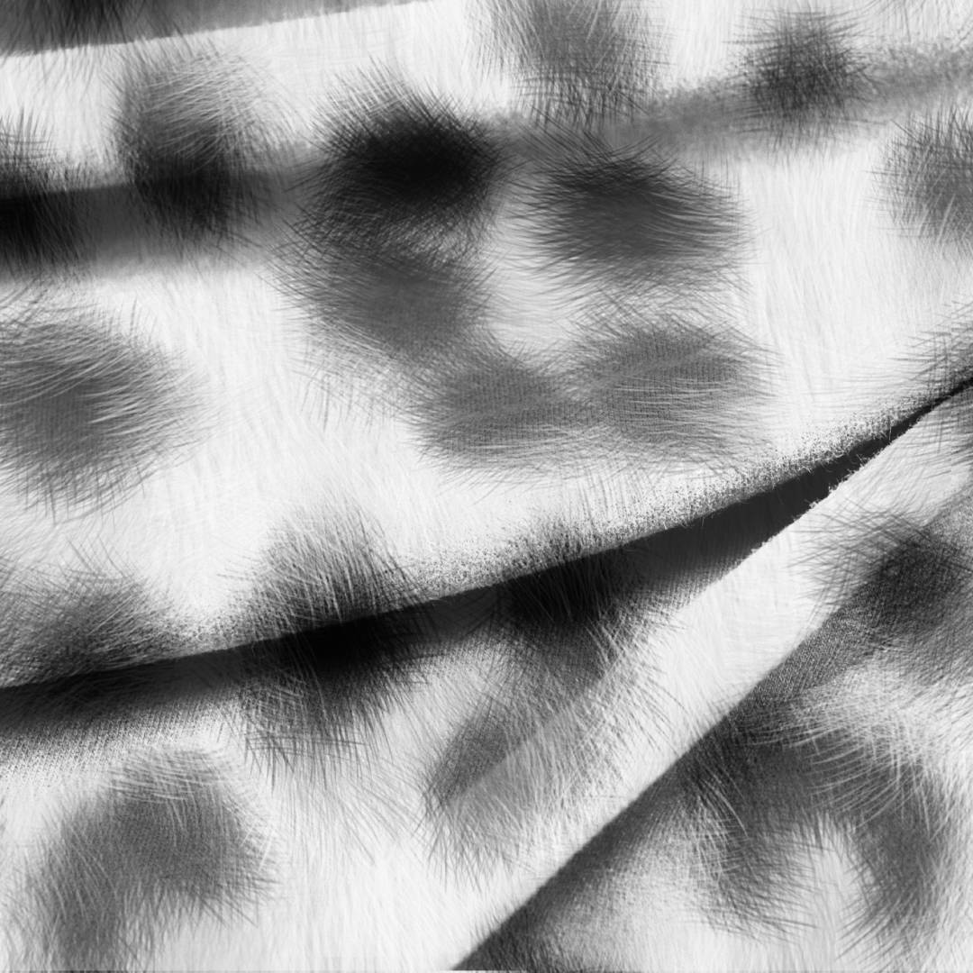 Realistic Leopard Print Seamless Design