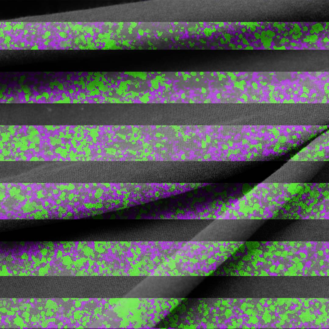 Halloween Character Stripes Seamless Design