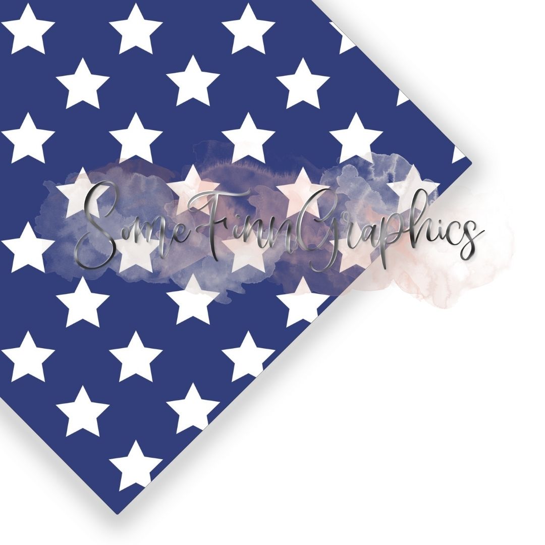 Stars and Stripes Seamless Design and Clip Art