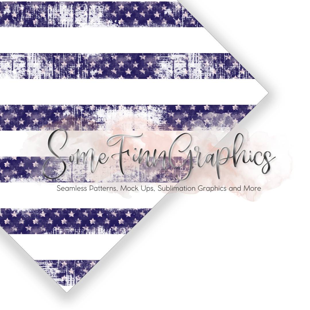 4th of July Stripes Seamless